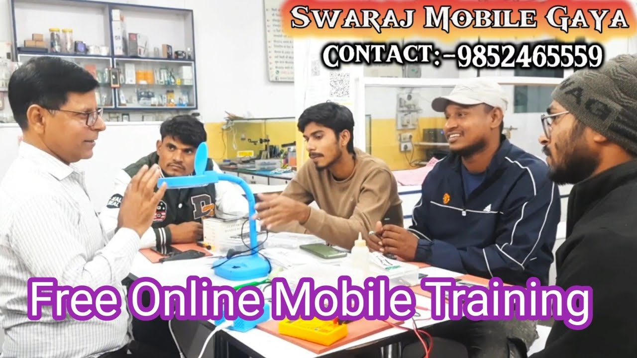 “फ्री मोबाइल रिपेयरिंग ट्रेनिंग | घर बैठे सीखें और अपना करियर बनाएं | Swaraj Mobile Gaya”