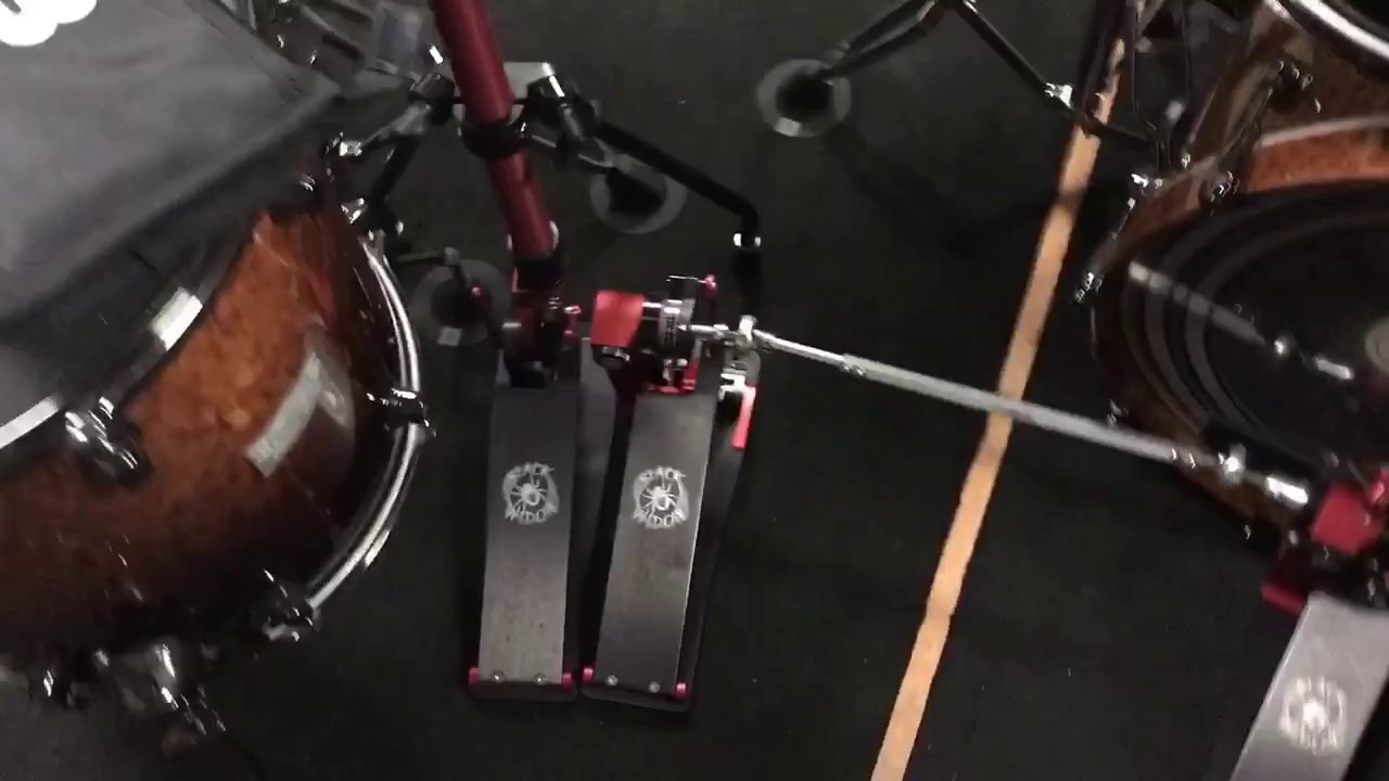 Drum Mat Markers, Velcro, and a Great Rug