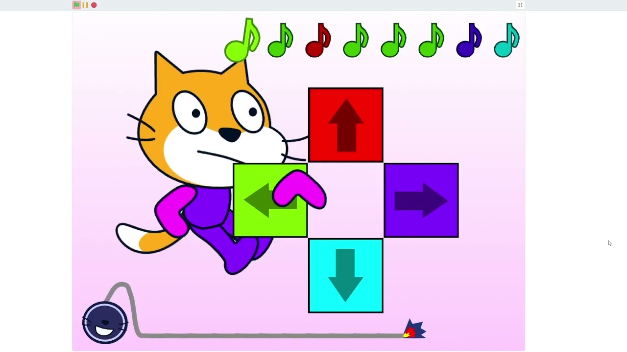 Scratchy's Microgame Madness - Classic Keyboard High Score 100+