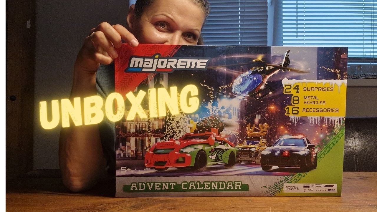 Majorette Adventskalender | UNBOXING | mit 8 Fahrzeugen & 16 Zubehörteilen | Autos für Kinder ab 5