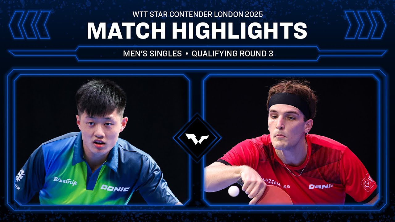 Fanbo Meng vs Luka Mladenovic | MS QR 3 | #WTTLondon 2025