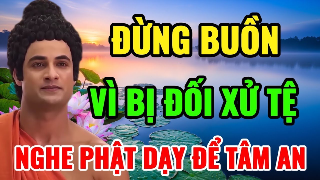 Đừng Buồn Vì Bị Đối Xử Tệ | Nghe Lời Phật Dạy Để Tâm An Và Nhẹ Lòng | Audio Phật Từ Bi