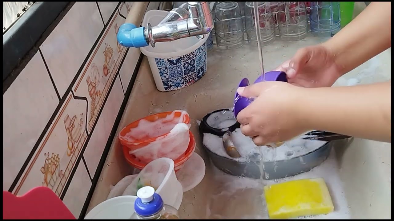lavando lou&ccedil;a/ satisfat&oacute;rio/ ASMR 11