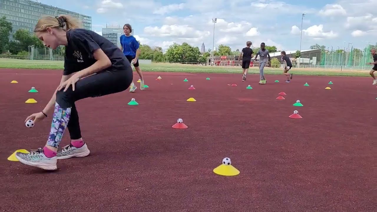 Aufwärmspiele und Staffeln