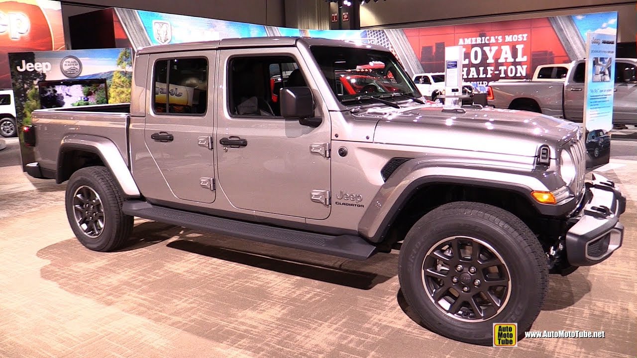 2020 Jeep Gladiator Overland - Exterior and Interior Walkaround - Debut at 2018 LA Auto Show