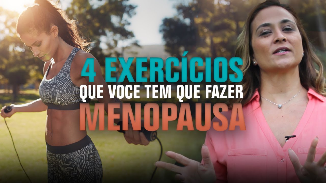Exercícios que a mulher na MENOPAUSA deve fazer