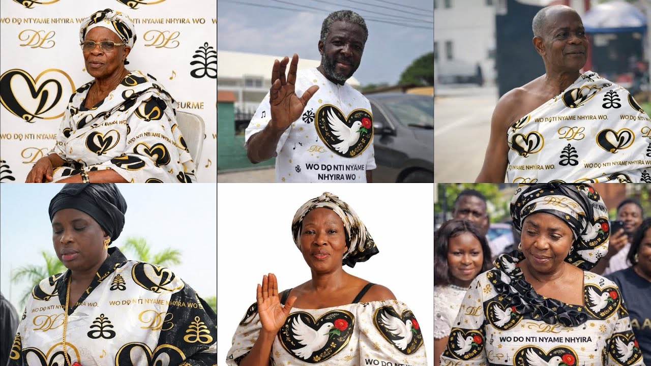 WOW 🤩 WATCH THE LAUNCH OF DADDY LUMBA CELEBRATION OF LIFE CLOTH.. 2 DESIGNS😍 & MEANINGS 🔥