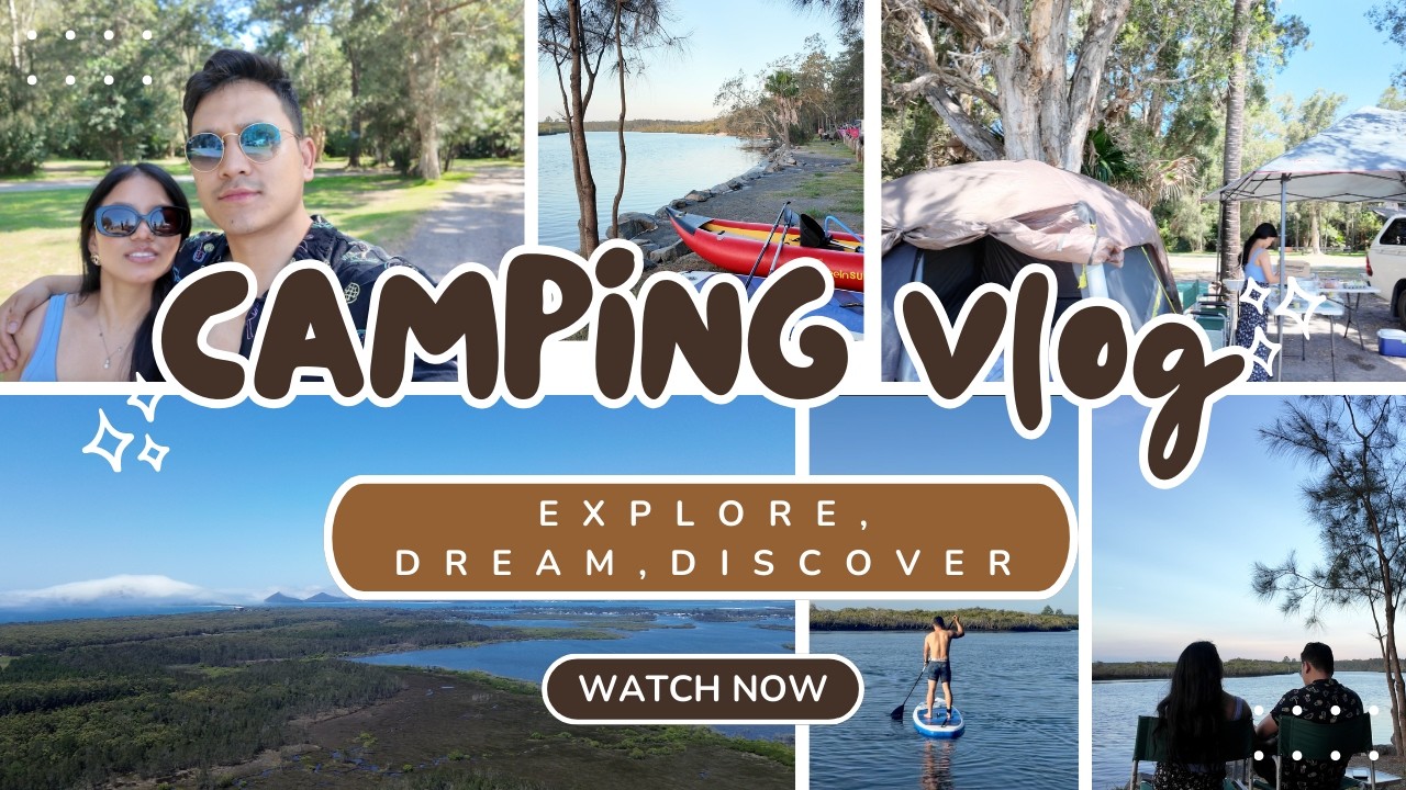 Camping at Myall River near Sydney: Experience the Fun of Kayaking and Stand up Paddle Board.