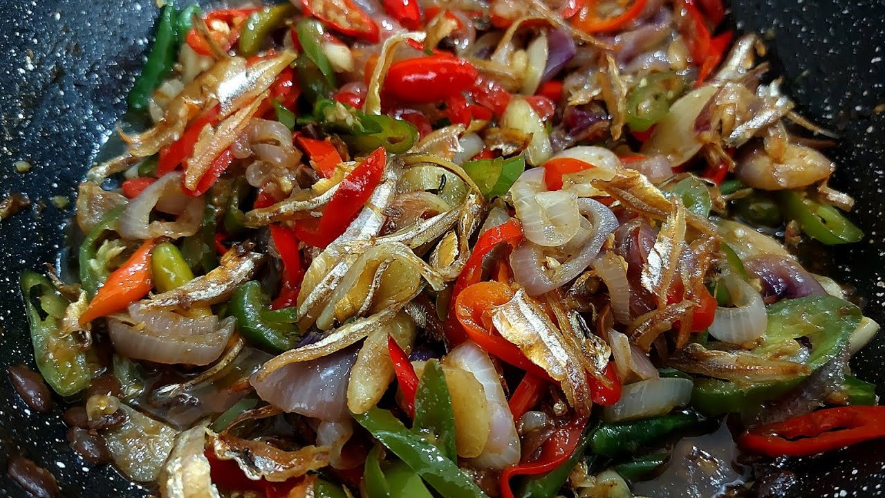 Masak Taucu Ikan Bilis Pedas Yang Marvellous