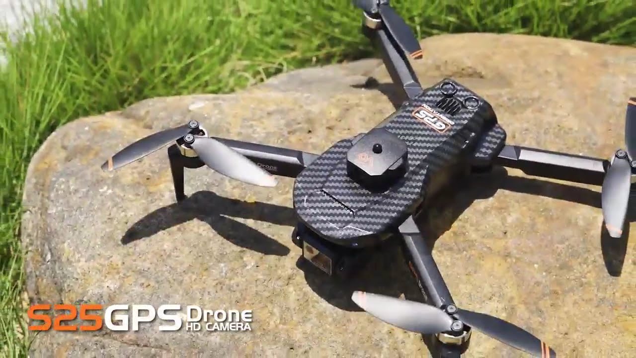 🚁 S25 PRO GPS Positioning Drone Carbon Fiber Brushless HD Aerial Photography Quadcopter 🚁