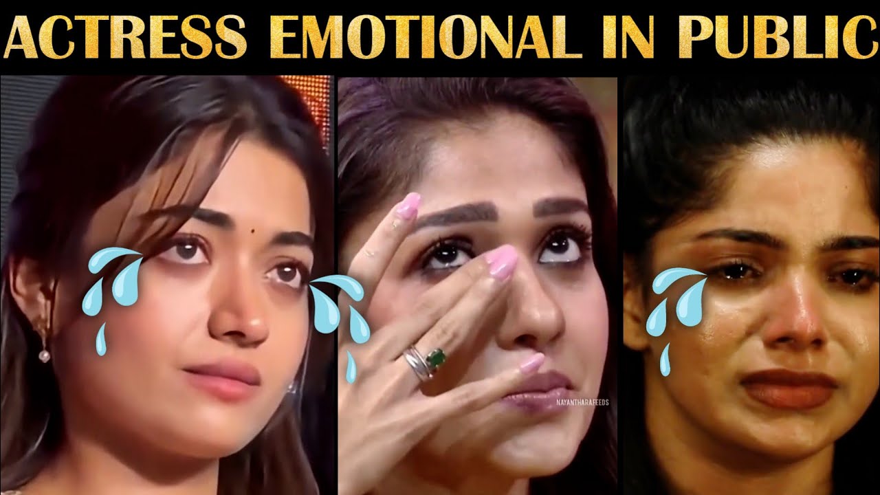 Actress Emotional - What Happened 😭 R&J