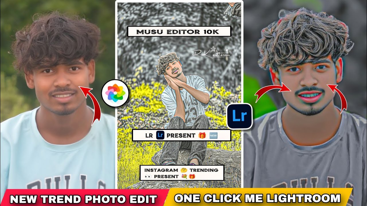 NEW , TREND  (2025)  ME  |  LIGHTROOM  !  APP  SE NAGPURI  !!  PHOTO  EDITING 