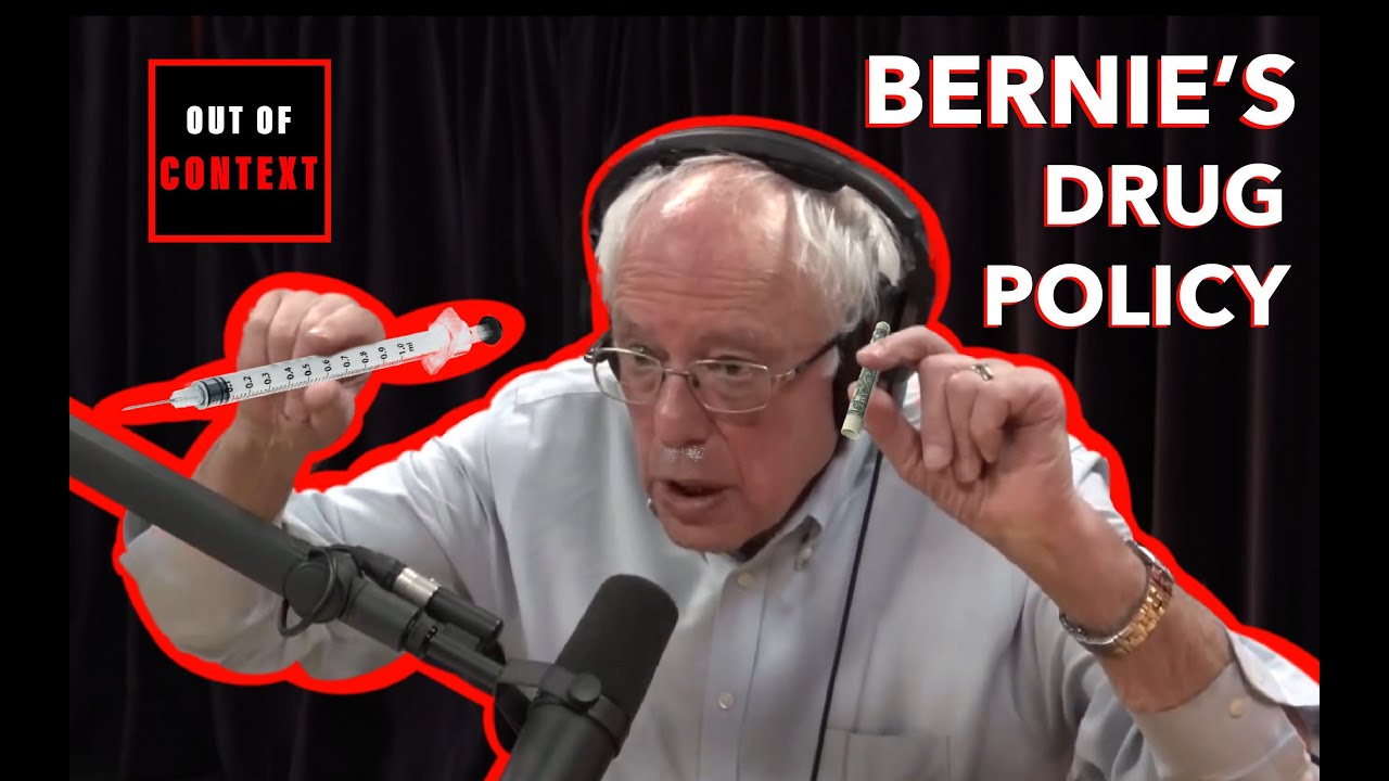 Bernie Sanders' DRUG POLICY | OUT OF CONTEXT | Joe Rogan Clips