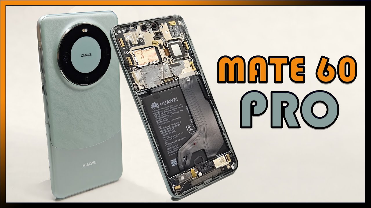 Huawei Mate 60 Pro Teardown Disassembly Repair Video Review