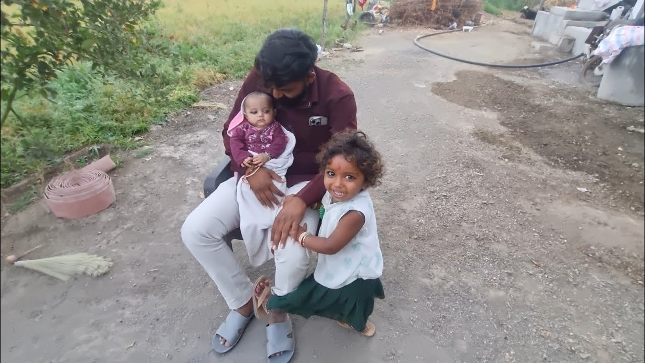 Aaje Amara Ghare Nanu Baby Aayu 🤔🏠🥰