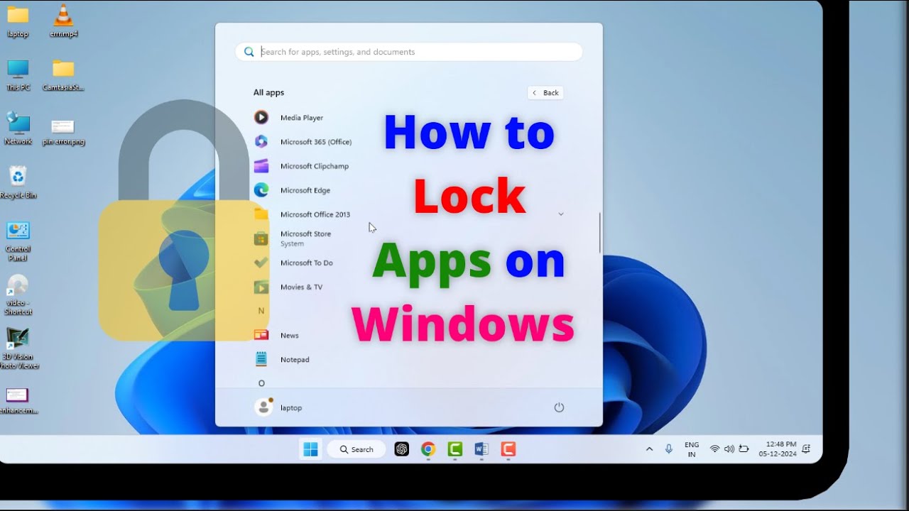 How to Lock Apps & Games on Windows 11 | App Locker for Windows