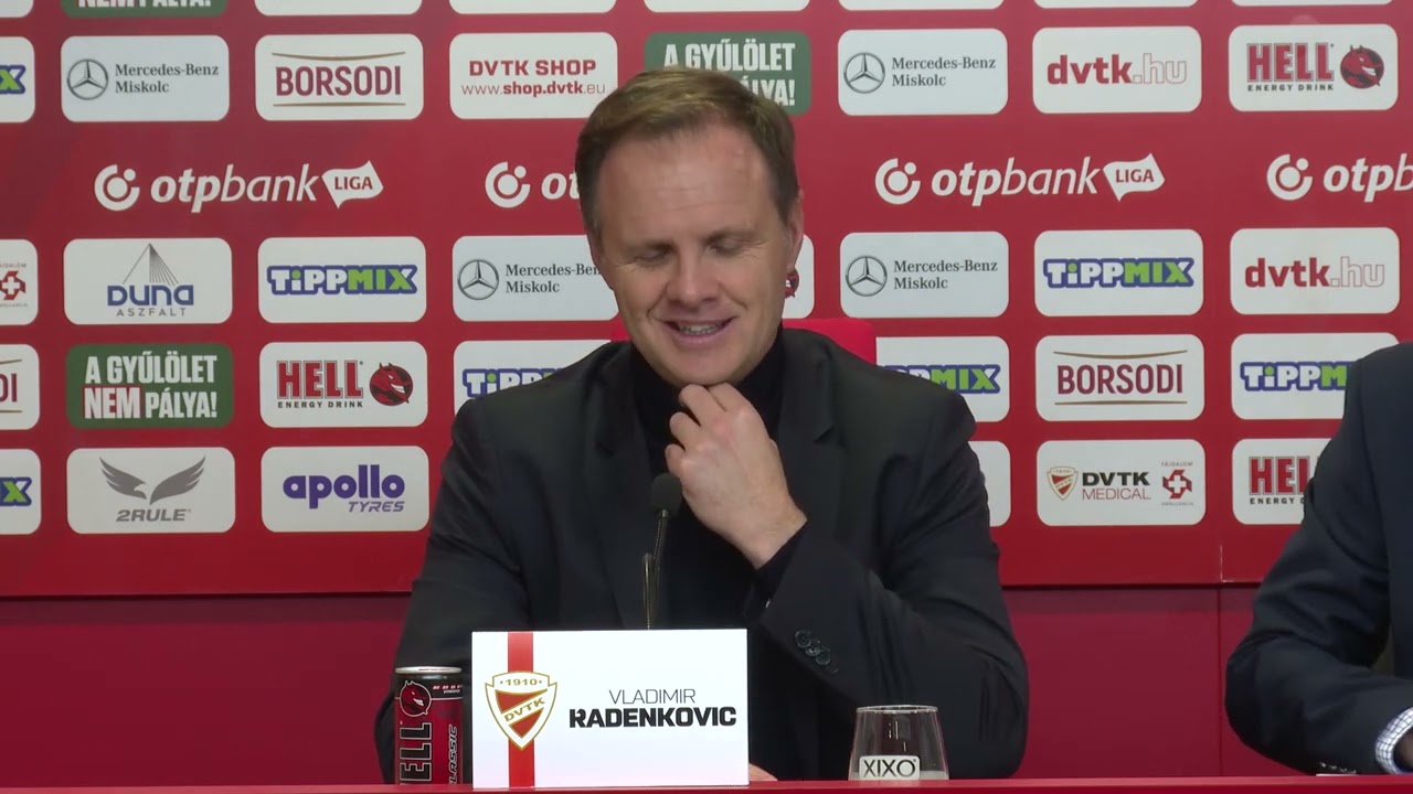 Vladimir Radenković értékelése | DVTK - DVSC | 3-1 | 2024.11.30. | OTP Bank Liga | DVTK TV
