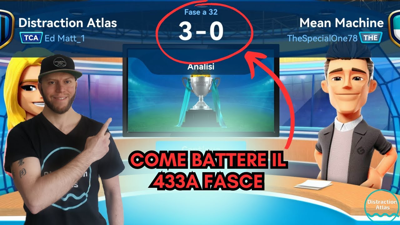 Come vincere SEMPRE su Online Soccer Manager: COME BATTERE IL 433A Fasce! 🔥