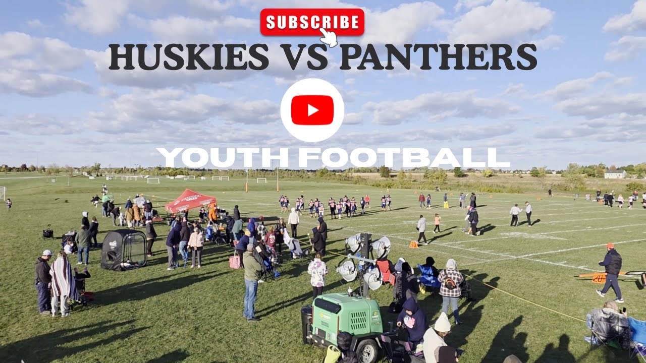 HUSKIES VS PANTHERS COMPLETE GAME | YOUTH FOOTBALL GAME | OAK PARK VS OSWEGO | REGULAR SEASON GAME |