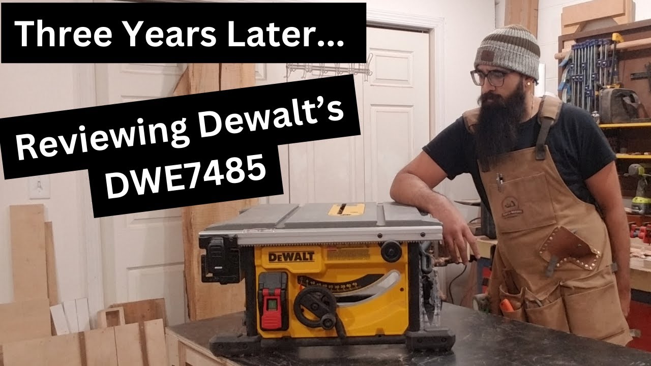 3 Years Later: Dewalt DWE7485 Table Saw - Still Cutting Strong! | Honest Review & Tips