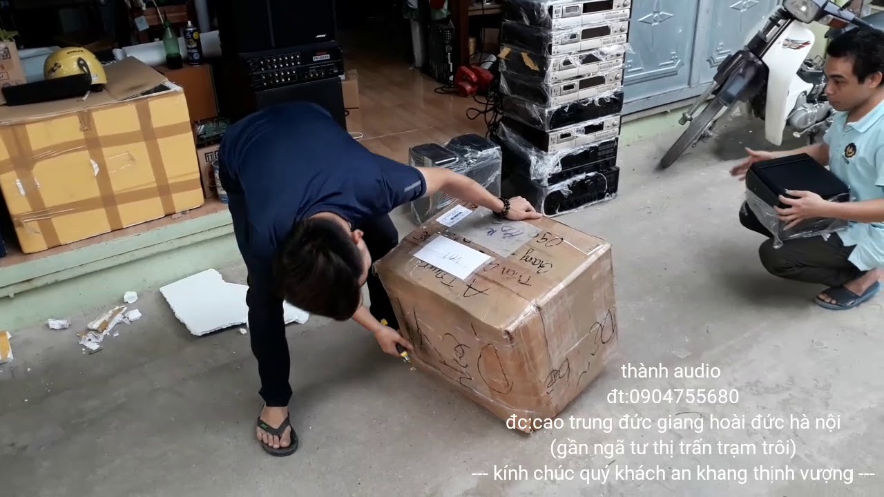 Khui đầu DAT SONY giải mã kính mời các bác theo dõi
