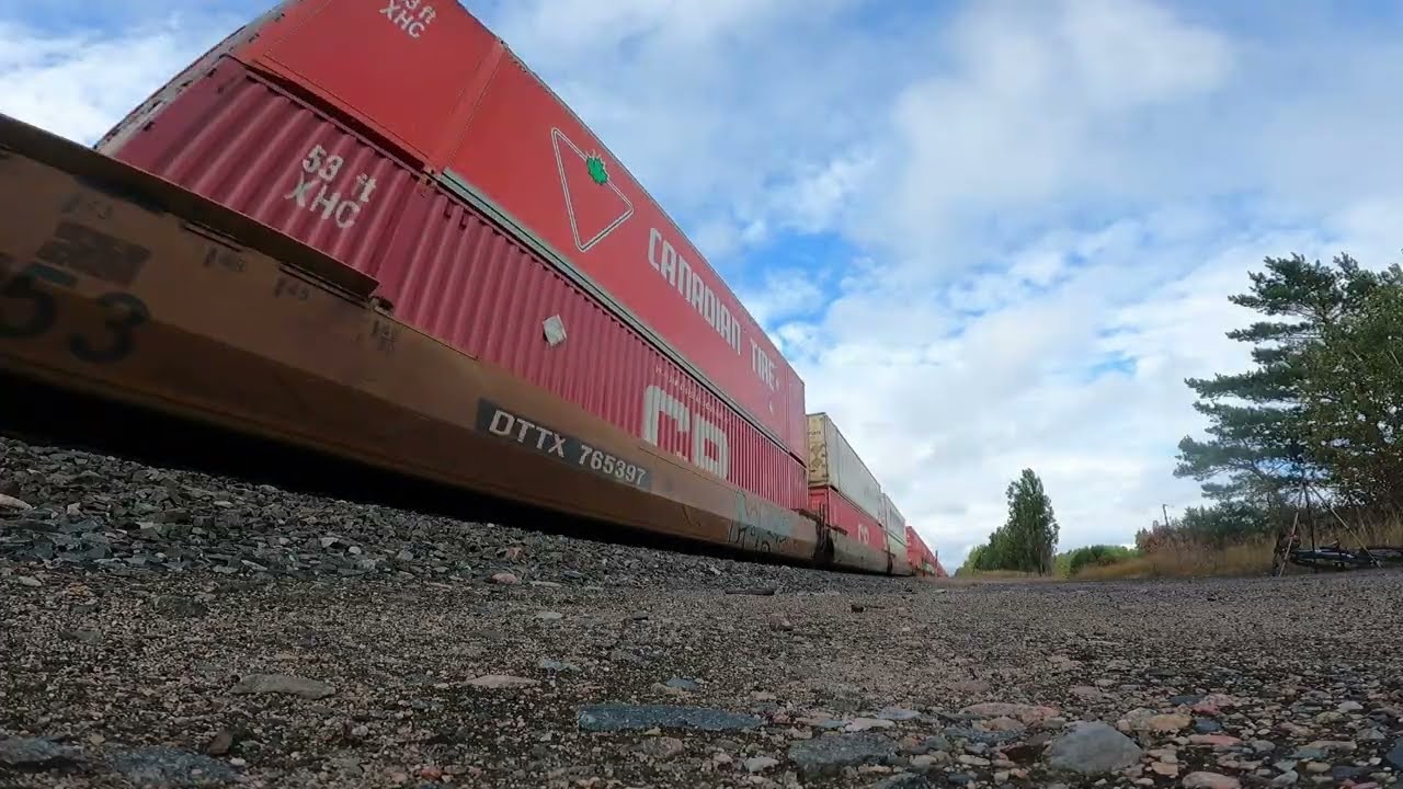 GoPro railfanning at the Nipigon sub MP 85.1