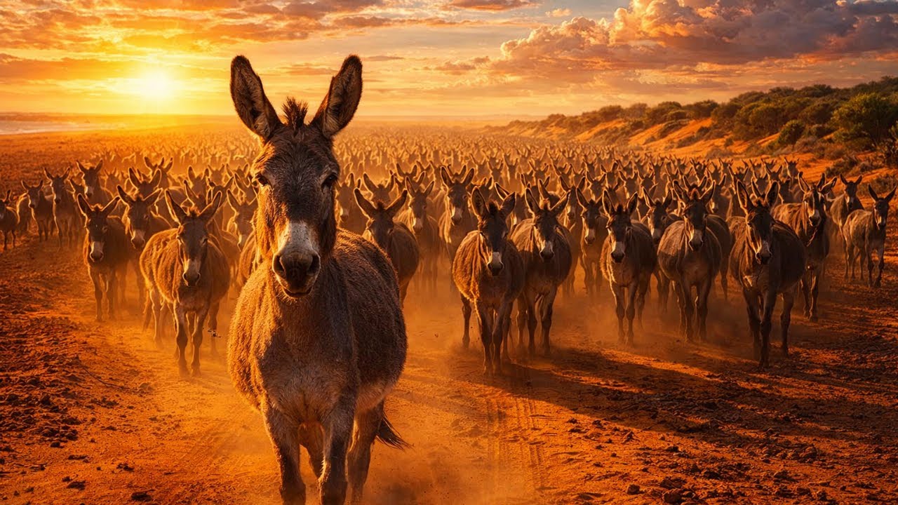 Australia wysłała miliony dzikich osłów na pustynię… po 10 latach efekt był niewiarygodny!