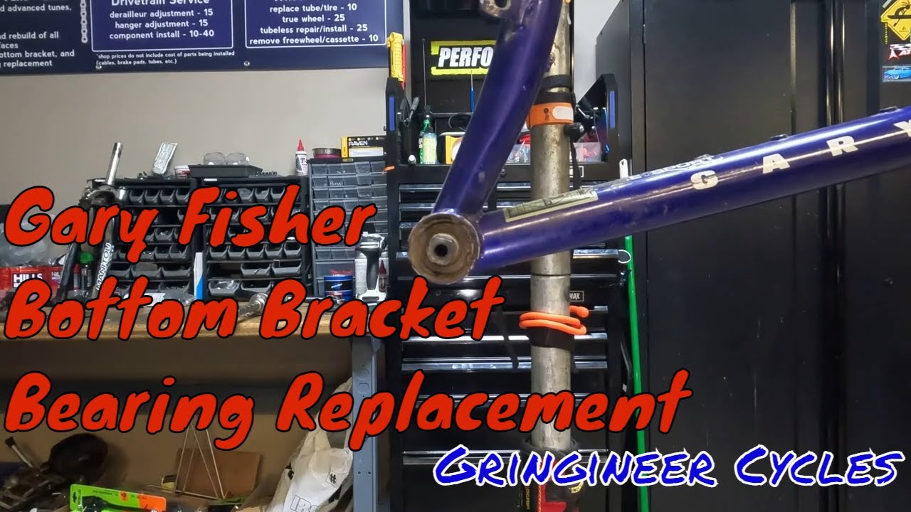 Gary Fisher Hoo Koo e Koo Press Fit Bottom Bracket Bearing Replacement