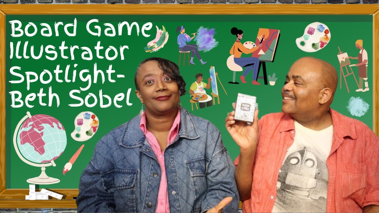 BlackBoardGaming | Board Game Illustrator Spotlight | Beth Sobel
