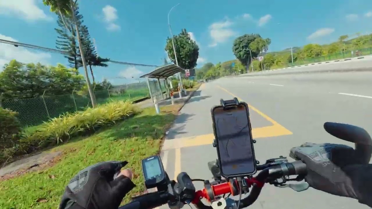 Cycling Marsiling Mall Food Court To Jalan Teck Whye. 7 Feb 2026. 