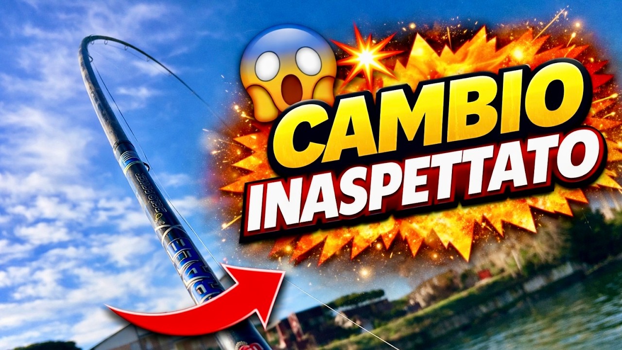INASPETTATO! Cambio Di Programma | Pesca A Bolognese