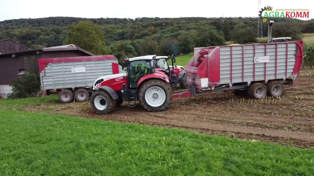 Maisernte 2024 - Claas - Steyr - AgraKomm GmbH