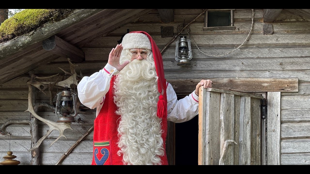 Летнее послание Санта-Клауса 🌞🎅🦌 Лапландия, Финляндия - Дед Мороз на Полярном круге в Рованиеми