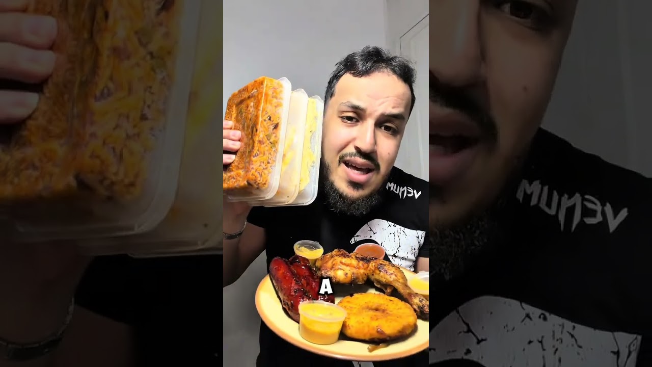 Je mange toute la carte de Master Poulet !