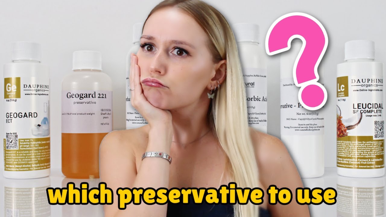 How to Choose the Perfect Preservative for DIY Cosmetics 💄✨