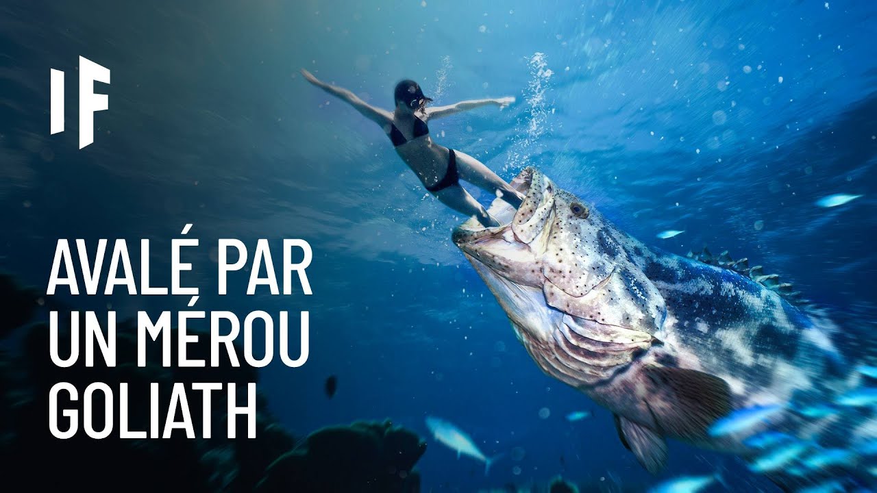 Et si vous vous faisiez avaler par un m&eacute;rou goliath ?