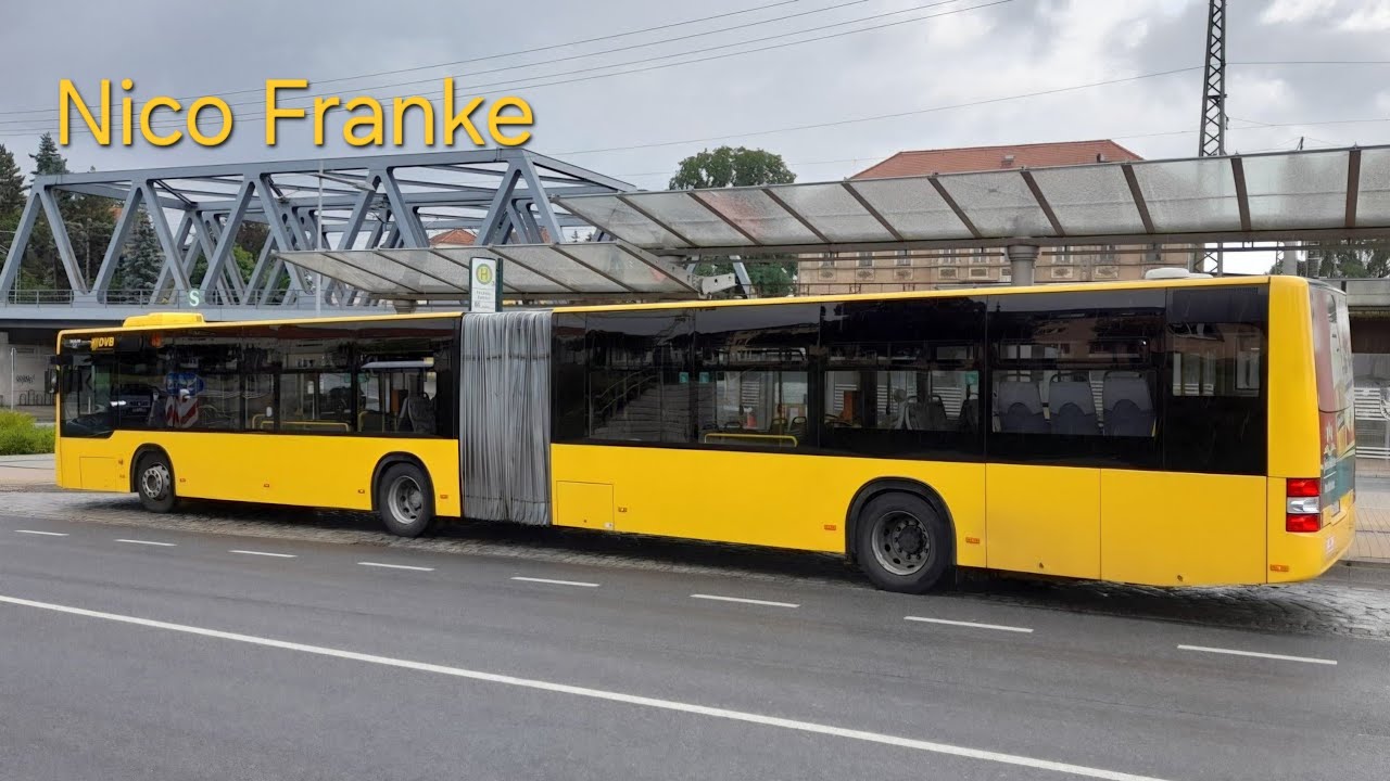 Mitfahrt im MAN Lion's City G A23 Euro 4 der  DVB AG #23