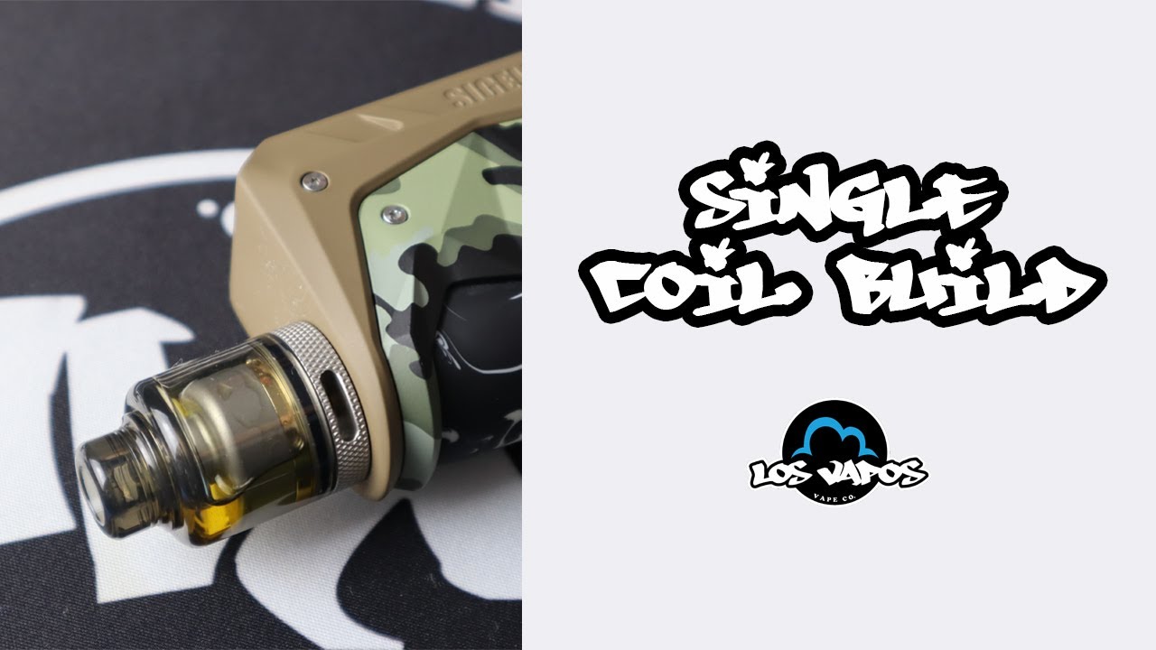 SINGLE COIL BUILD TUTORIAL | GAS MODS KREE 24 RTA