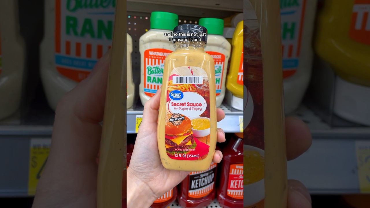 you don&rsquo;t want to miss these fast food sauces at walmart #fastfood #mcdonalds