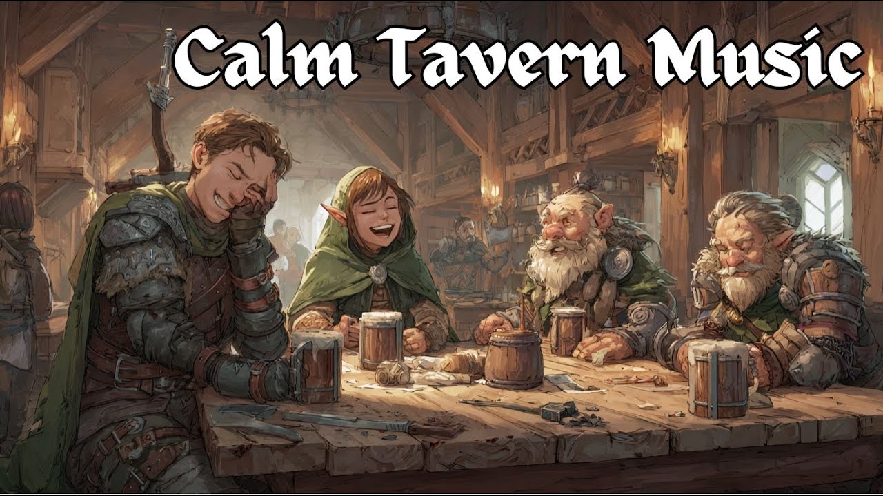 Calm Tavern Music | Relaxing Fantasy Ambience for D&D, RPGs & Roleplay