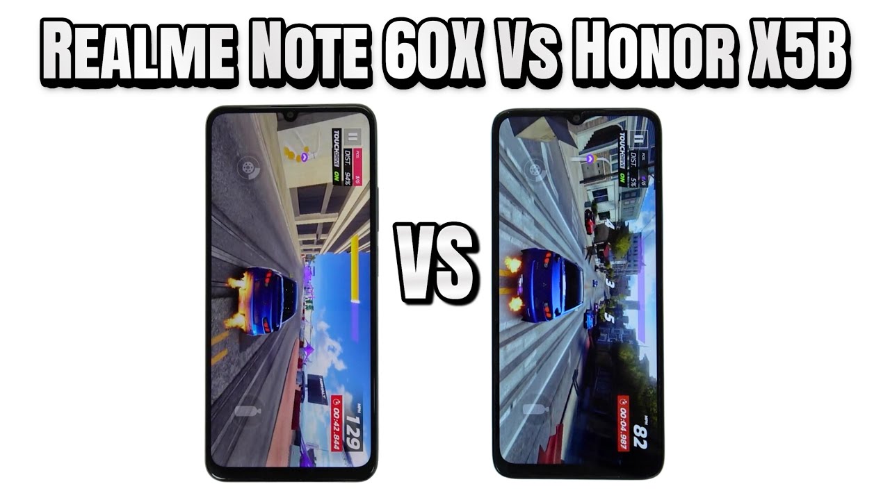 Realme Note 60x Vs Honor X5b | Video test Display, SpeedTest, Camera Comparison
