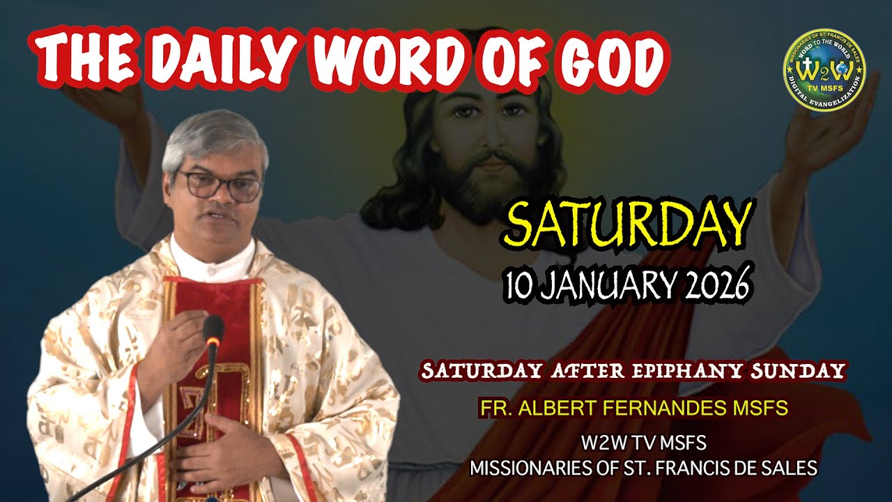HOMILY | 10 JANUARY 2026 | AFTER THE EPIPHANY by Fr Albert #homilytoday #dailysermons