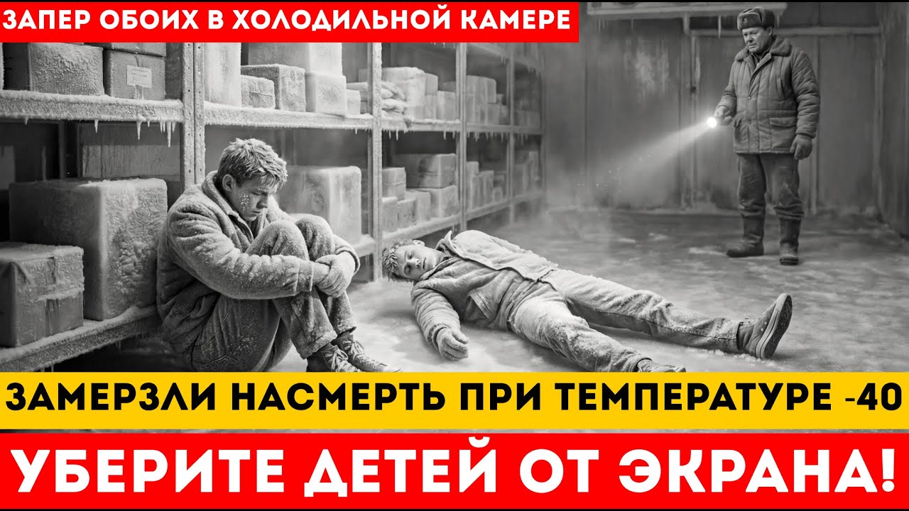 ЗАМЕРЗЛИ НАСМЕРТЬ. -40 В ПРОМЫШЛЕННОМ ХОЛОДИЛЬНИКЕ. МЕСТЬ ОТЦА ЗА НАСИЛИЕ НАД ДОЧЕРЬЮ