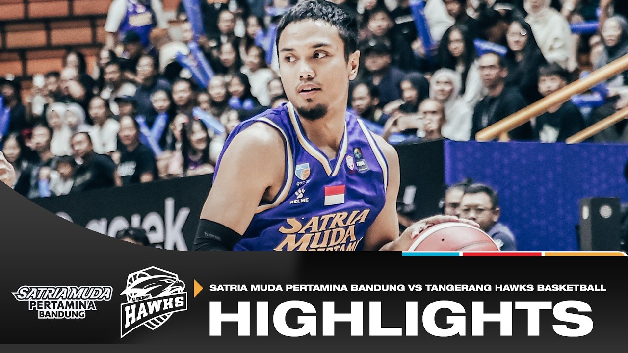 Satria Muda Pertama Bandung VS Tangerang Hawks Basketball | Game Highlights IBL Gopay 2026