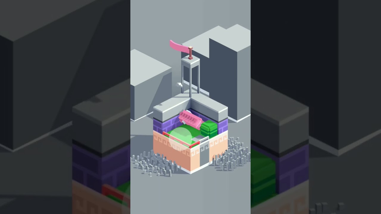 FANCADE - ROLLER - 01 #shorts #feedshorts #shortvideo #challenge #cutecat #fancadegameplay