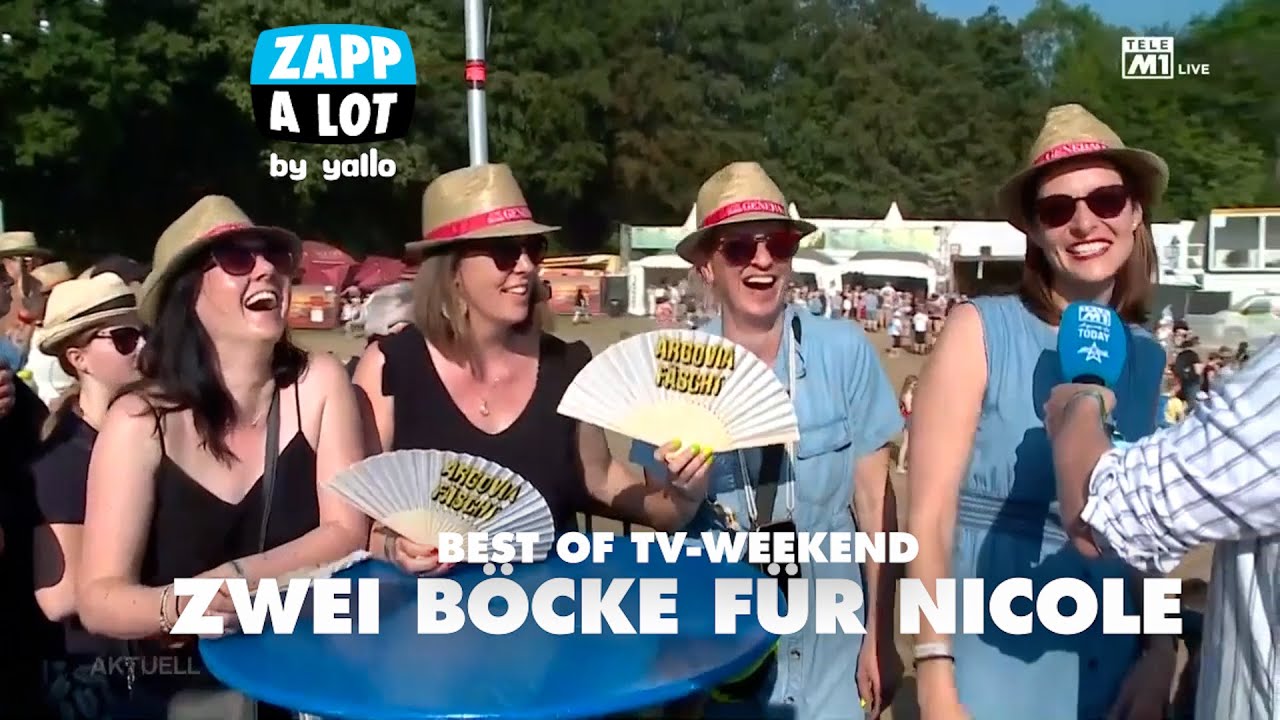 Folge 11: 🐐 Zwei Böcke für Nicole 🐐 - 👉 Abonniere @zappalot 👈 - Best of TV-Weekend