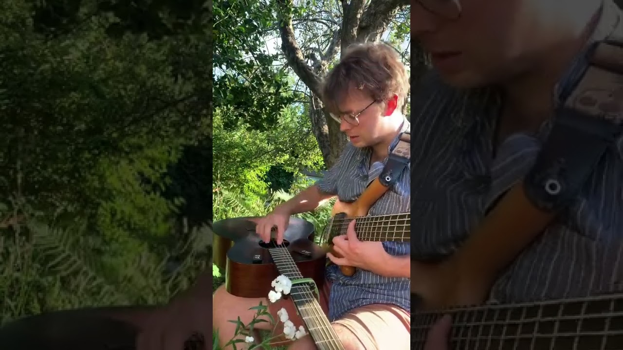 Let the sun inspire you #chillvibee #acousticguitar #bassguitar #onemandband #positivevibes #loop