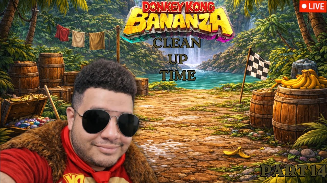 🏁 Cleanup Duty Nearly Complete 🧹 | Donkey Kong Bananza 100% First-Time | Part 14
