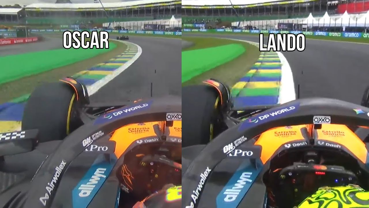 Why Piastri spun in the Brazil Sprint race (and why Lando didn't)