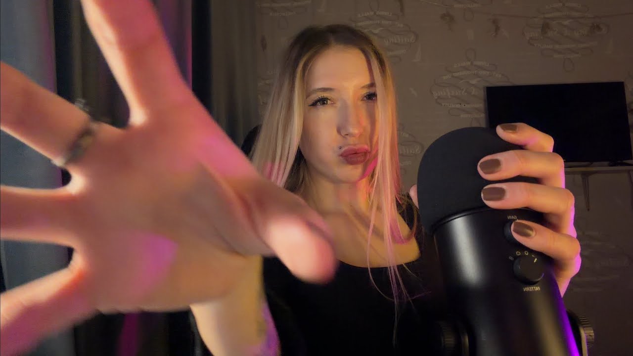 ASMR триггеры для моих ♥️ визуалки,звуки рук,скретчинг одежды,массаж,таппинг/triggers
